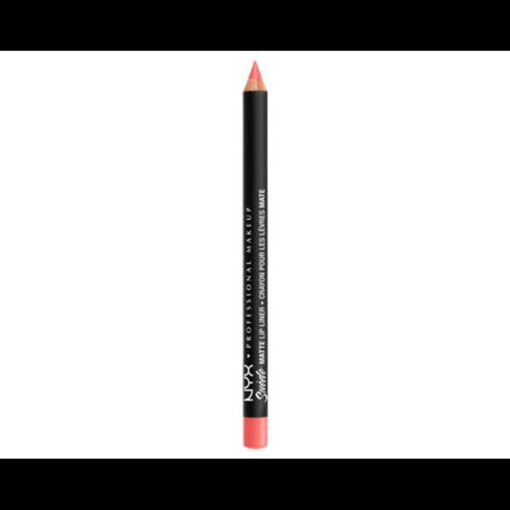 NYX Matte Lip Liner Pencil Suede Matte Peach Life's A Beach SMLL02 Sealed NEW - Picture 2 of 4